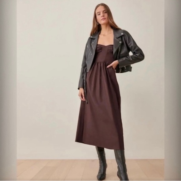 Reformation Buckley Midi Dress ~ Size 2